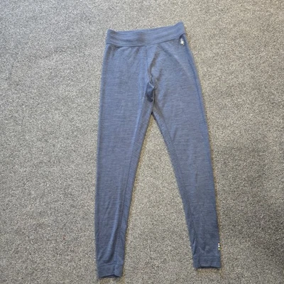 Smartwool Hose Damen Größe Small Blau Merinowolle Basisschicht Leggings Freizeit - Bild 1 von 4