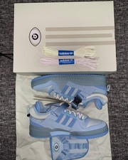 Size 12.5 - adidas Bad Bunny x Forum Buckle Low Blue Tint