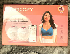 Momcozy M5 Double Electric Wearable Breast Pump 2-Pack App 21mm Battery OBO