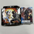 G.I. Joe Action Figure lot Snake Eyes, Storm Shadow Ninja & cobra (damaged box)