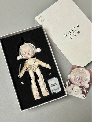 POPMART Skullpanda White Dew BJD Action Figure Unused POP MART