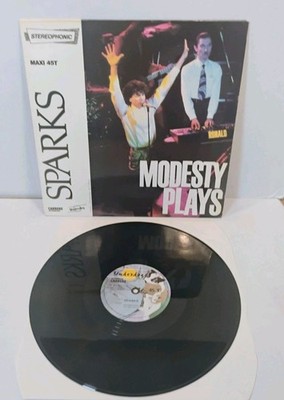Sparks - Modesty Plays 1983 ( 8226 ) 12'' Vinyl Maxi-Single Synth Pop Underdog