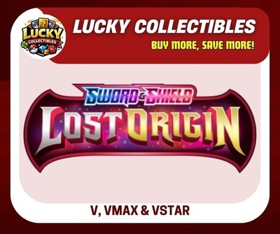 Pokémon TCG Verlorener Ursprung - V, VMax & VStar Karten - selbst aussuchen  