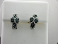 Le Vian 14K White Gold Dangle/Drop Earrings 1 5/8 cts Diamond Jewelry for Women