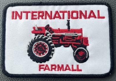 International Farmall Tractor Embroidered Sew-on patch