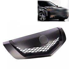 For 2009-2011 Acura Tl 75125tk4a01za Black New Front Upper Grille