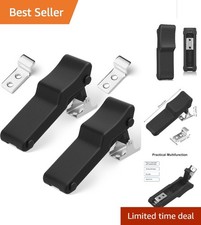 2 Pcs Durable Flexible Rubber Draw Latch for Boat  Cooler Storage Solutions