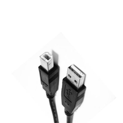 6ft 6 feet USB 2.0 A Male to B Male Printer Scanner Cable Connector Black new