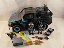 sympa 4x4 des agents du Dr. Drone 9254  Playmobil ( agent secret   ) 1992