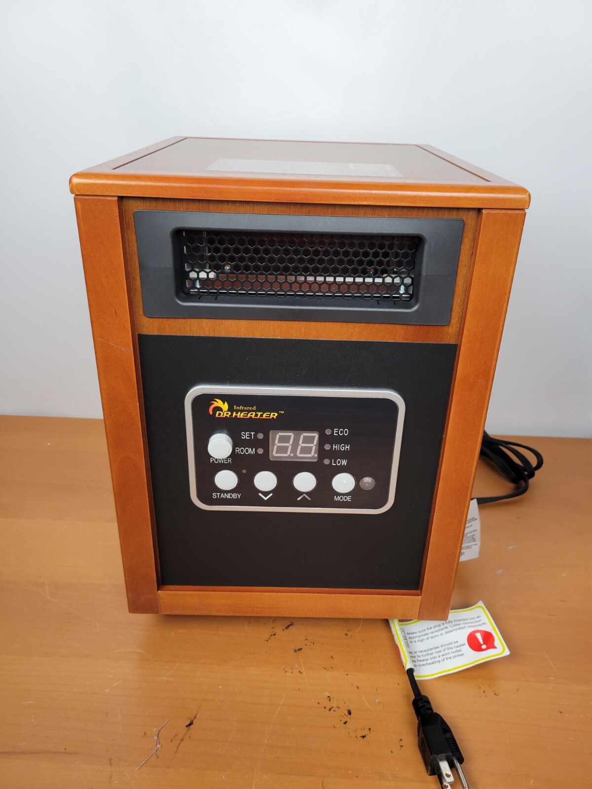 🔥Dr Infrared Heater Portable Space Heater, 1500-Watt DR968 FREE FAST  SHIPPING🔥 | eBay