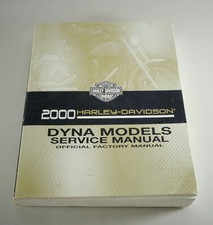 Officina Manuale Harley Davidson Dyna Modelli 2000 Da 07/1999