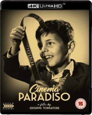 Cinema Paradiso [4K UHD Blu-ray] (1988) Arrow Films UK Exclusive Release 4K ONLY