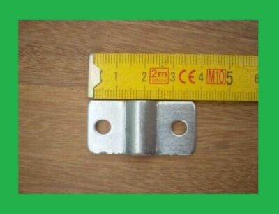 20 Stück Edelstahl Zaunklemmen V2A – 40x20 Mm, Für Gabionen, Mattenzäune | Korrosionsbeständig, Silber