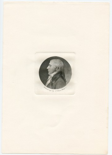 Gravure Charles Saint-Memin - Photo 2 sur 2