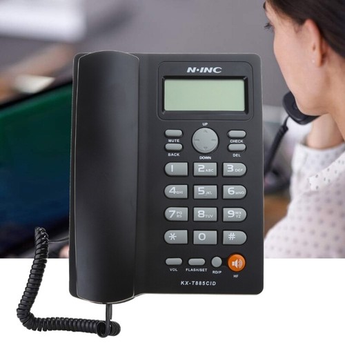 Telefon stacjonarny Desktop Dom Telefon Seniorzy Dzwoniący Zintegrowany telefon do domu - Zdjęcie 7 z 18