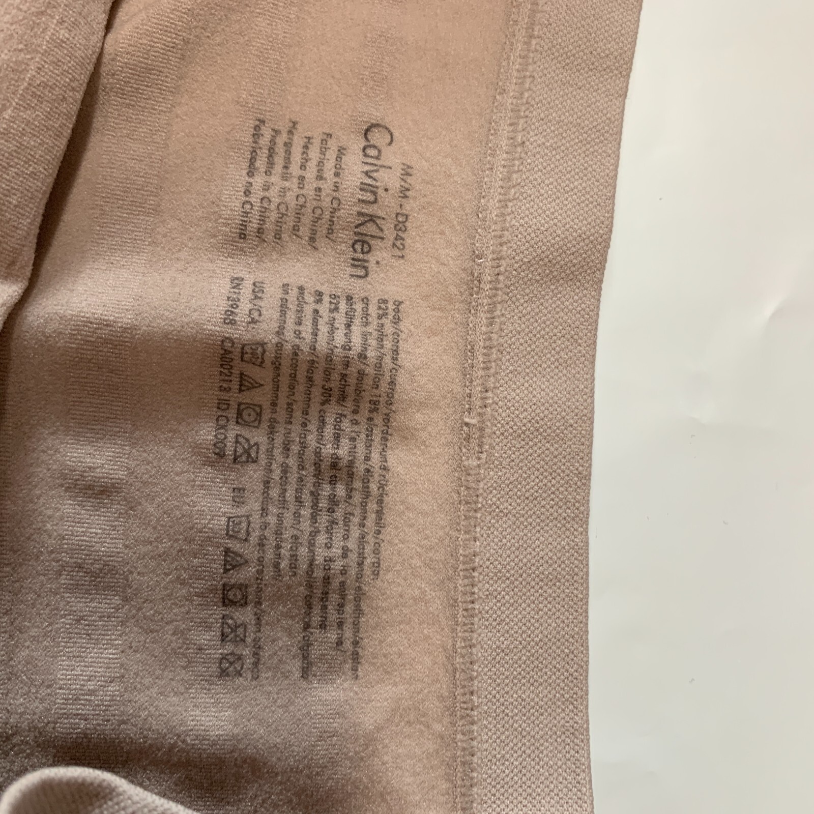 NWT CALVIN KLEIN HIPSTER WOMEN'S UNDERWEAR SEAMLESS HIPSTER PANTIES Size M D3421 thumbnail 4