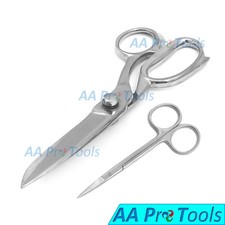 8" HEAVY DUTY CARPET FABRIC LEATHER UPHOLSTERY TAILOR SCISSOR  4.5" IRIS STR