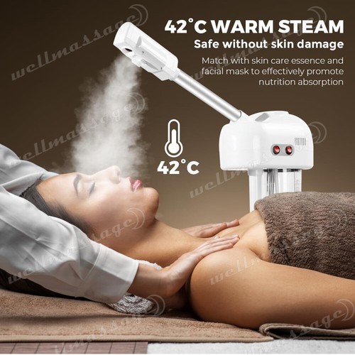 3 in 1 Professional Salon Spa Facial Steamer Stand Face Beauty Salon Skin Care - Picture 11 of 12