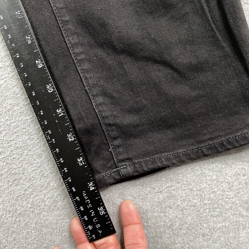 Pantalones de mezclilla True Religion para hombre 44 47x34 Rocco Moto relajados ajustados elásticos botones mosca - Imagen 10 de 23