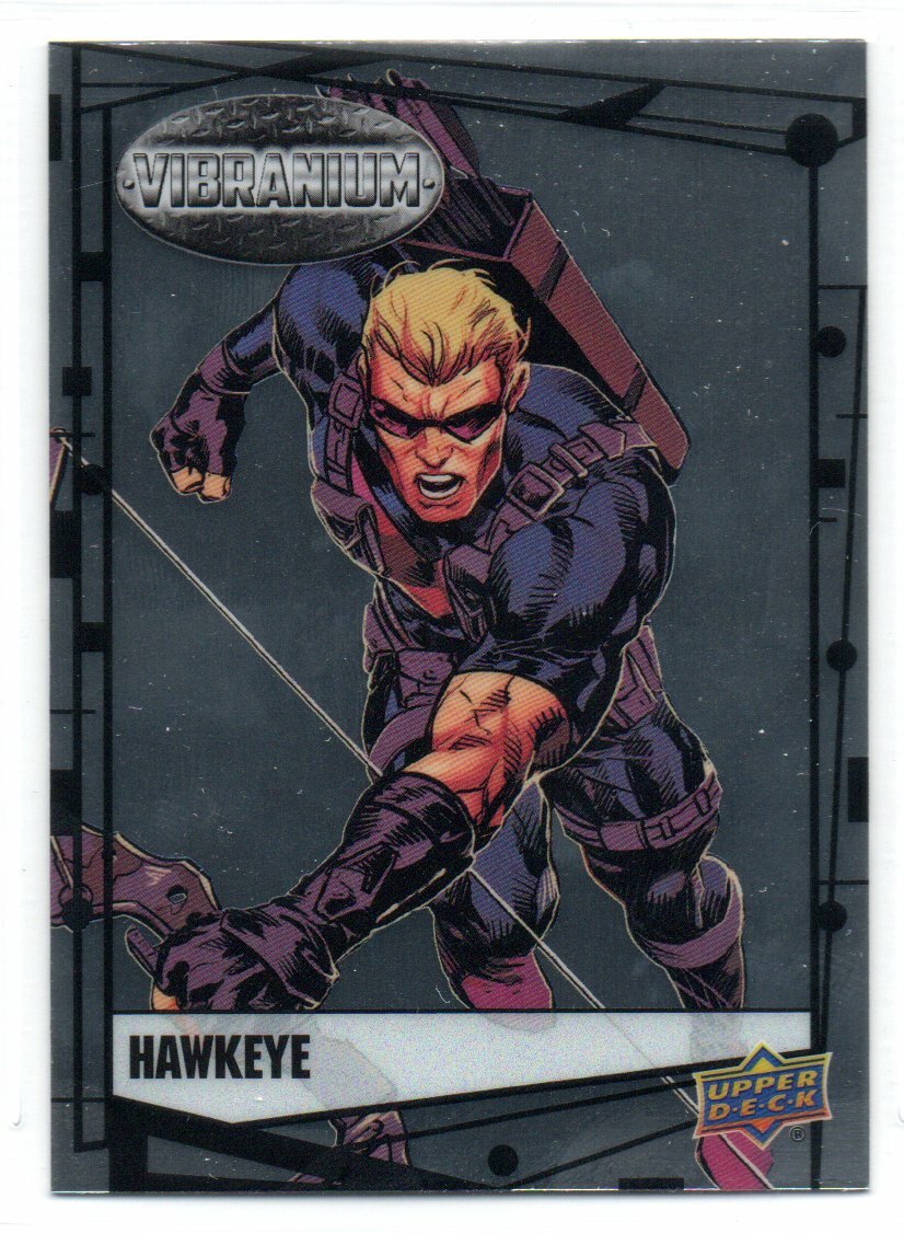HAWKEYE / Marvel Vibranium (UD 2015) BASE Trading Card #76