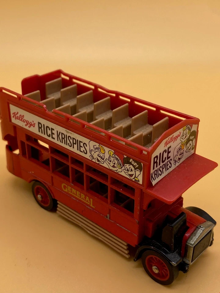 Modelos Matchbox Vintage de Antaño Rojo 1922 A.C.E 'S' Tipo Autobús - Hecho 1982 Foto 3 de 4