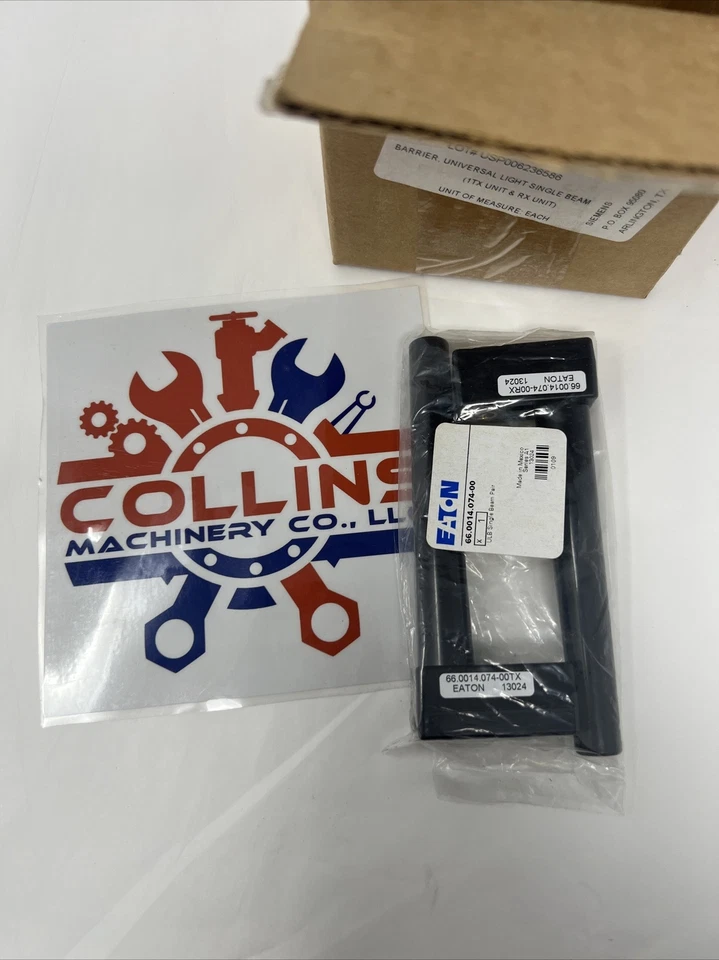 NEW PAIR EATON LIGHT BARRIER 66.0014.074-00 ULB SINGLE BEAM (BA) - Image 2 of 4