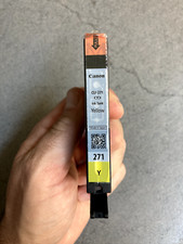 CANON PIXMA CLI-271 YELLOW GENUINE INK CARTRIDGE
