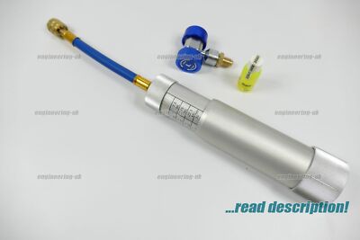 UV R134A FARBSTOFF PAG ÖL KLIMAANLAGE INJEKTOR SPRITZE LECKERKENNUNG