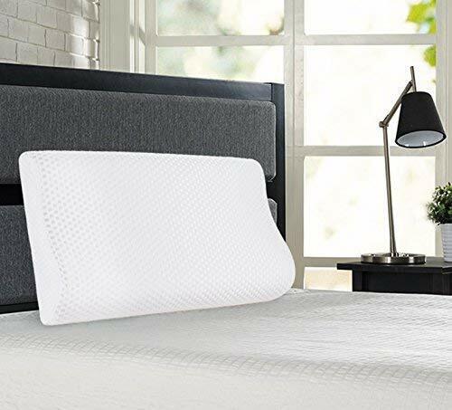 vecelo memory foam contour pillow