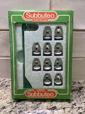 Vintage Subbuteo Table Soccer 63000 New In Original Box 11 Figures See Photo 445
