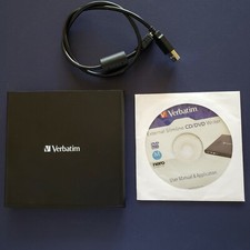 Verbatim External Slimline DVD/CD Writer Model DHAA