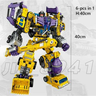 NBK TF Engineering Devastator GT 6in1 Transforms Autobot Roboter Übergröße Figur