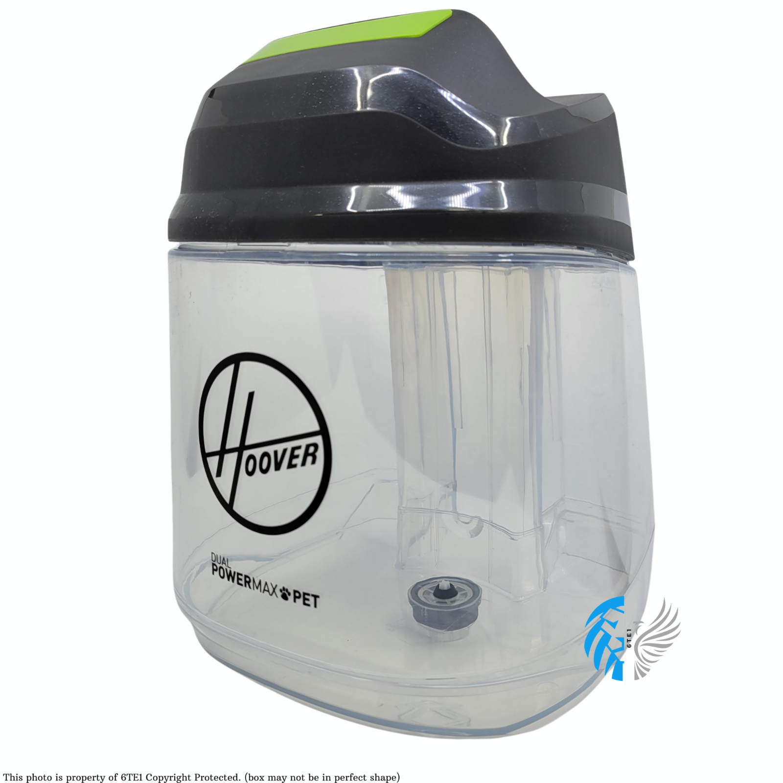 Hoover Dual Power Max Pet FH54010 FH54011 Clean Water Tank with Cap Solution