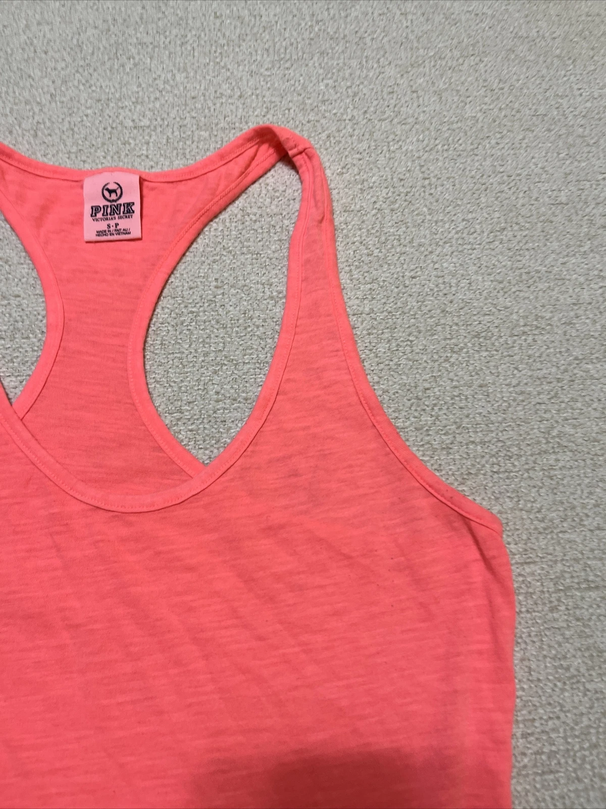 victoria-secret-vs raceback workout athletic tank-top