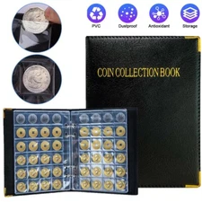 480 Pocket Coin Collection Album Collection Coin Books High Capacity Coin Holder