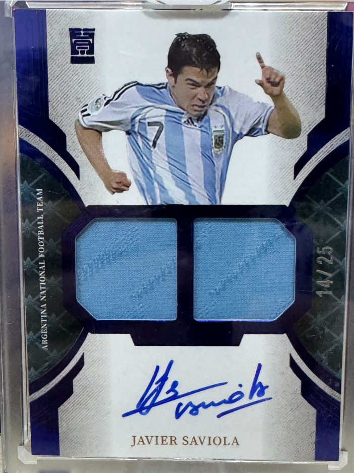 Carte Auto Violette 2022 Fansmall Argentine Mario Kempes /36 - Near Mint Signée
