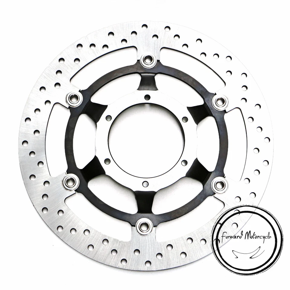 Apto para 2008-2016 CBR1000RR Fireblade 2009 2010 2011 12 rotores de disco de freno delanteros Foto 3 de 3