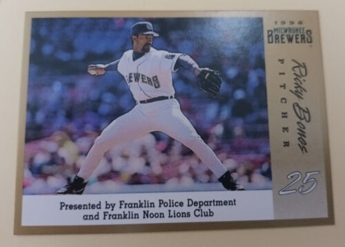 1996 Milwaukee Brewers Police - FRANKLIN POLICE DEPARTMENT AND FRANKLIN NOON ... - Picture 27 of 29