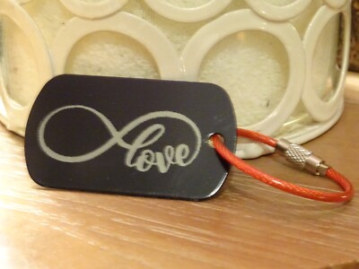 KEYCHAIN ...and more! Aluminum with Hook... CUSTOMIZABLE!!!