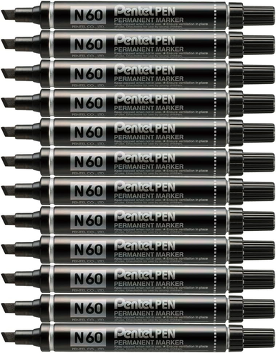 Hi-Text 580WB Pennarelli Per Lavagna - Valigetta 40 Pezzi: 15 Nero, 10 Blu, 10 Rosso, 5 Verde - 6