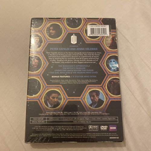 Doctor Who: Series 9, Part 1 (DVD, 2015, 2-Disc Set) - Brand New Sealed CIB - Picture 2 of 2