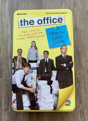 The Office Trivia Card Game 2009 Edition Tin Pressman #4125 Complete 149 Cards | eBay