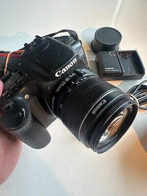 Canon EOS 20D DSLR w/18-55mm f/3.5-5.6 Lens, Battery Canon EOS 20D DSLR w/18-55mm f/3.5-5.6 Lens, Battery