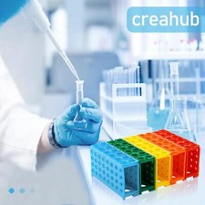 5 Pcs 4 Way Plastic Tube Rack Colorful Lab Tube Racks Centrifuge Multi Tube Rack