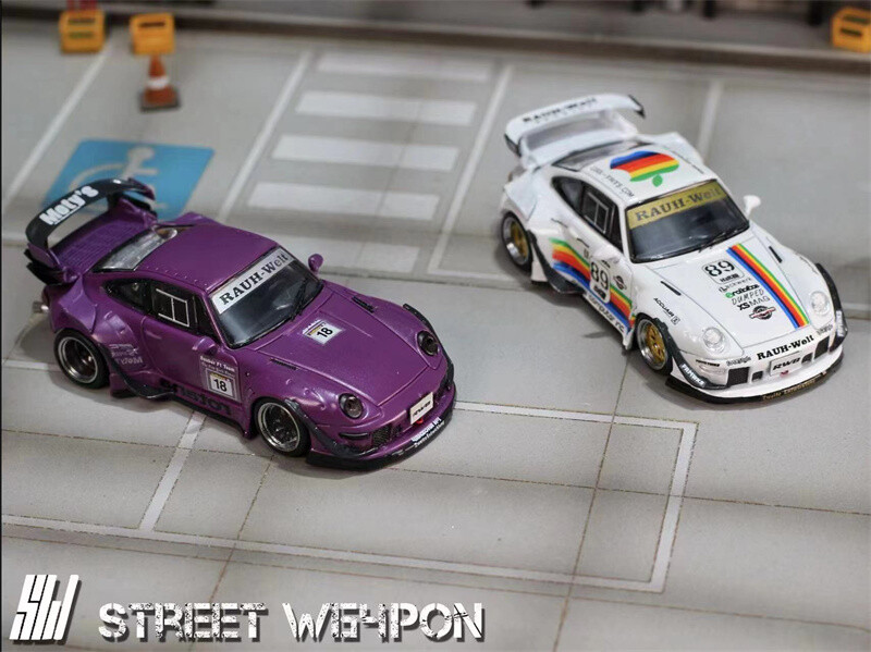 SW 1:64 RWB 993 Diecast Model Car