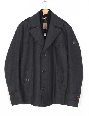 HUGO BOSS ORANGE Ofanta1 Wool Blend Insulated Peak Coat Men EU 50 US 40R