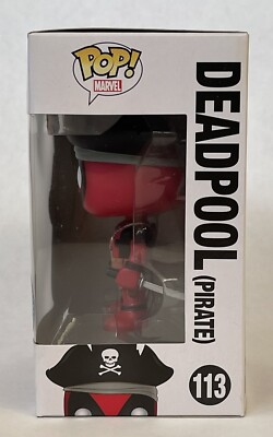 POP! Marvel Figur – Deadpool Pirate, Limited Edition, 10 Cm, Vinyl, Im Window Box