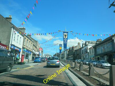 Photo 12x8 High St, Lanark, decked out for Lanimer Day  c2014