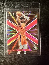 2021-22 Donruss Deandre Ayton Power in the Paint Insert Pink Laser Holo #8