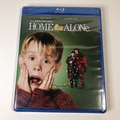 Home Alone Blu-Ray + DVD + Digital, 2018, 2-Disc Set - Brand New **SEALED**